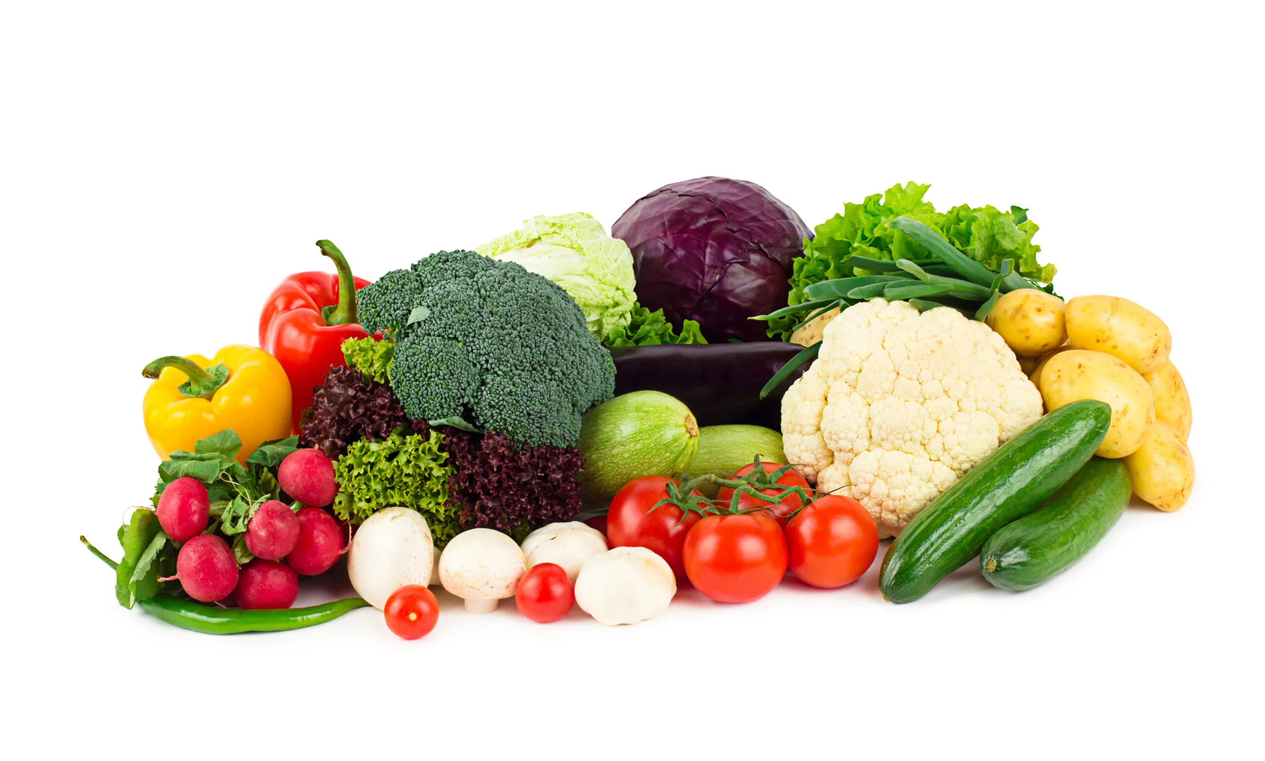 Fresh vegetables on the white background 2021 04 02 21 06 43 utc scaled
