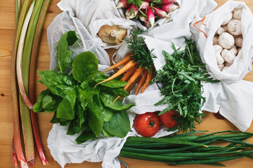 Zero waste grocery shopping concept flat lay .jpg