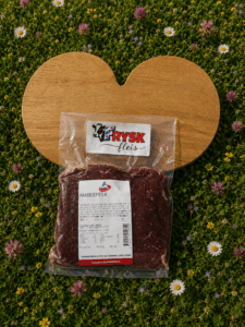 Haasbiefstuk met gras