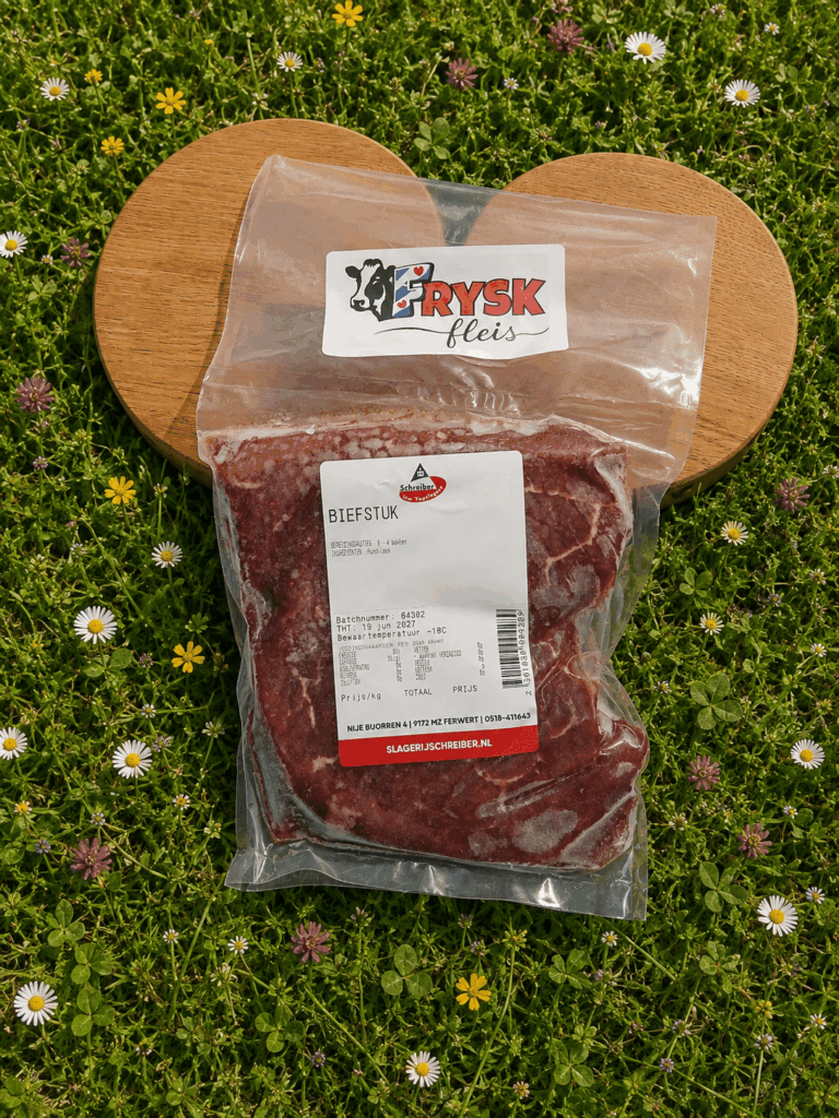 Hollandse biefstuk met gras