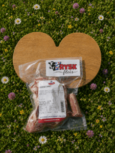 Ossenstaart met gras