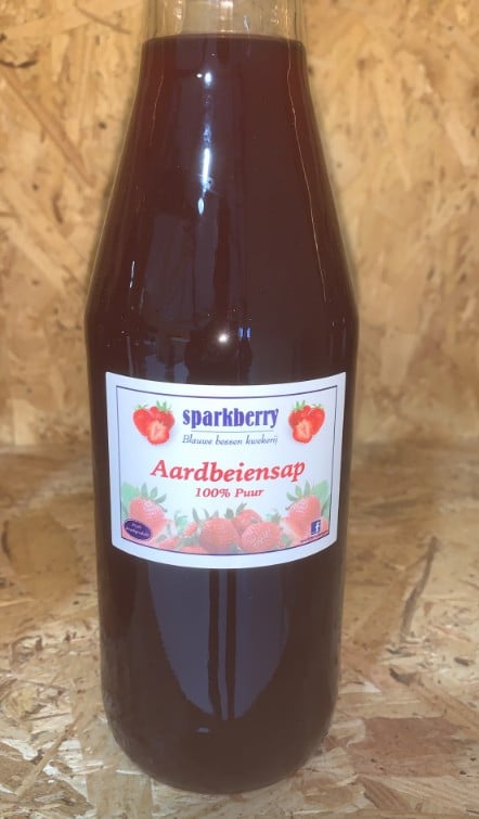 Aardbei sap